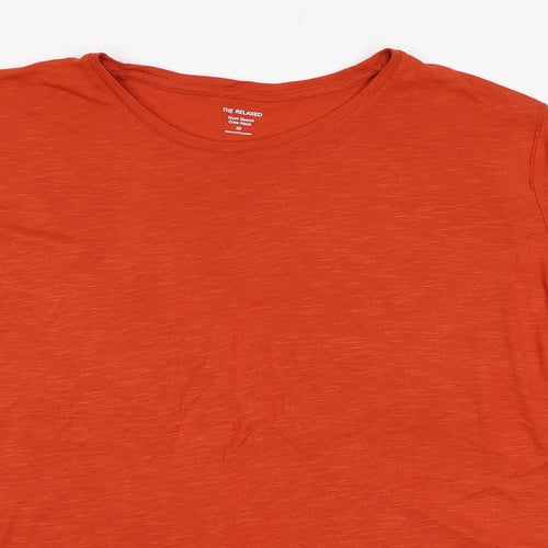 Marks and Spencer Womens Orange   Basic T-Shirt Size 20