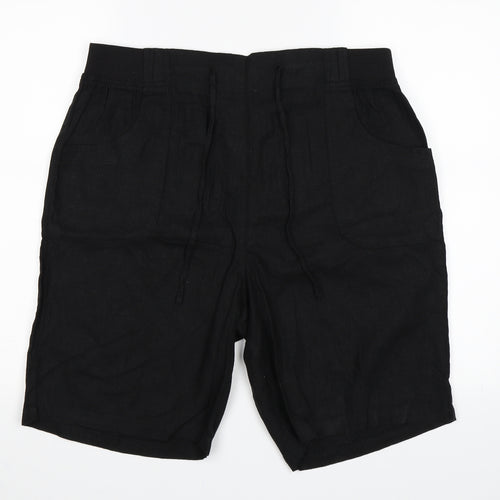 Love Yours Womens Black   Sweat Shorts Size 18