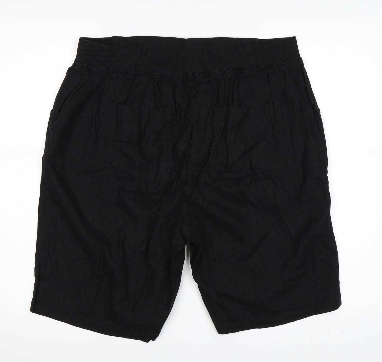 Love Yours Womens Black   Sweat Shorts Size 18