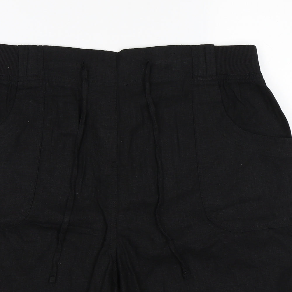 Love Yours Womens Black   Sweat Shorts Size 18