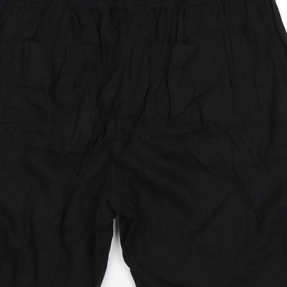 Love Yours Womens Black   Sweat Shorts Size 18