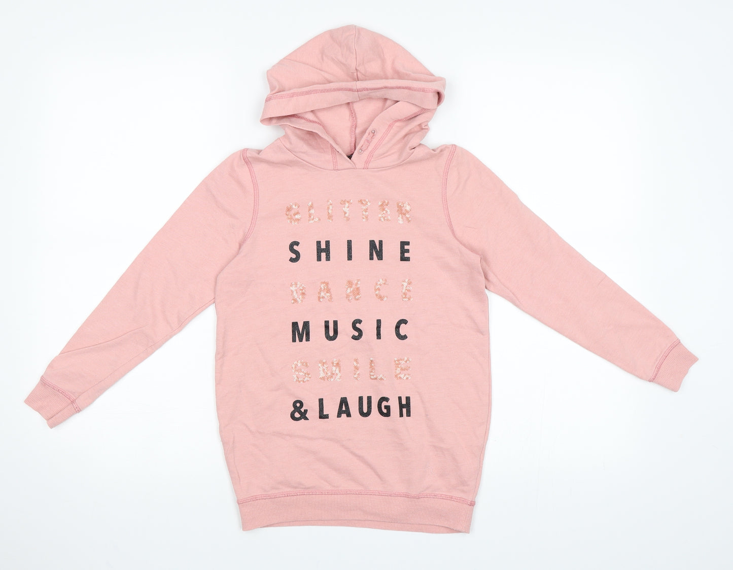 George Girls Pink   Pullover Hoodie Size 7-8 Years
