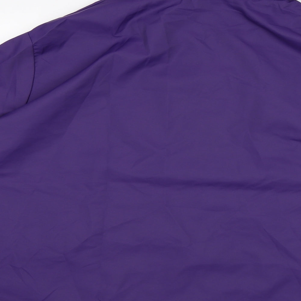 Preworn Womens Purple   Rain Coat Coat Size 5XL