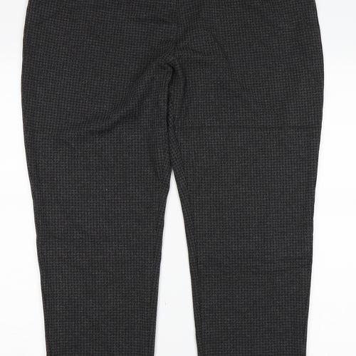 Marks and Spencer Womens Grey   Trousers  Size 18 L26 in