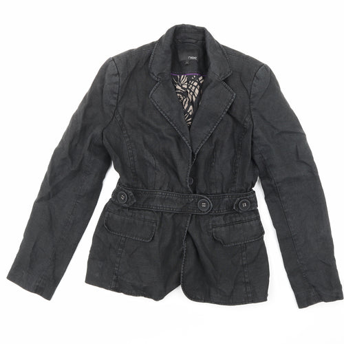 NEXT Womens Black   Jacket Coat Size 8