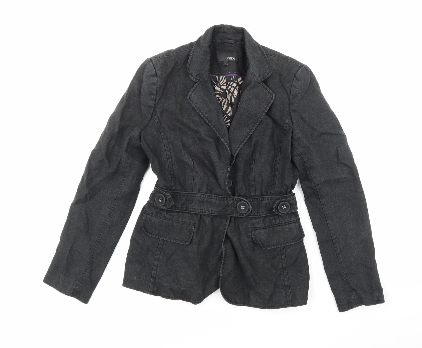 NEXT Womens Black   Jacket Coat Size 8