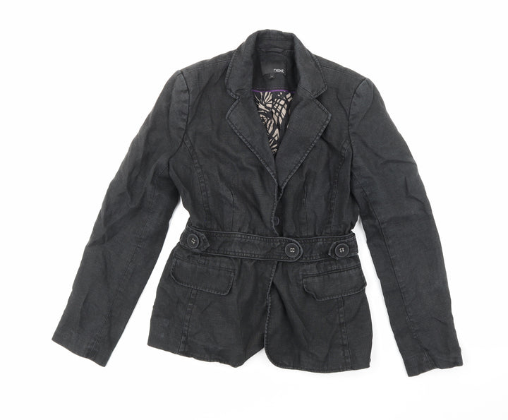 NEXT Womens Black   Jacket Coat Size 8