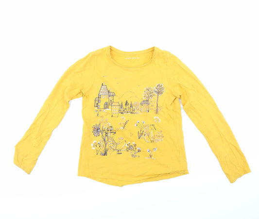 Nutmeg Girls White   Pullover Jumper Size 12-13 Years