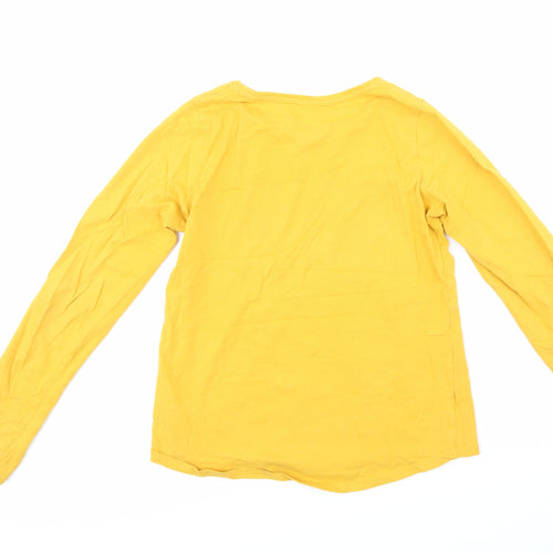 Nutmeg Girls White   Pullover Jumper Size 12-13 Years