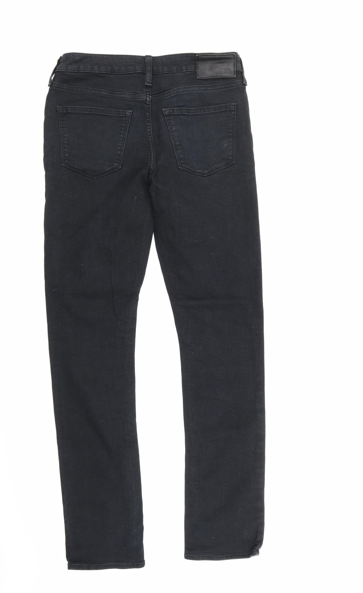 River Island Womens Blue   Straight Jeans Size 28 L30.5 in