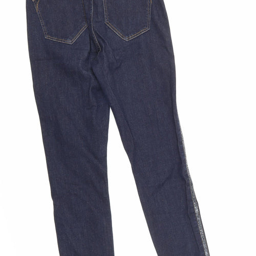 River Island Womens Blue   Straight Jeans Size 10 L27 in