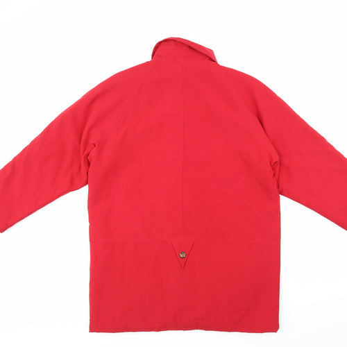 Hamells Womens Red   Anorak Coat Size 10