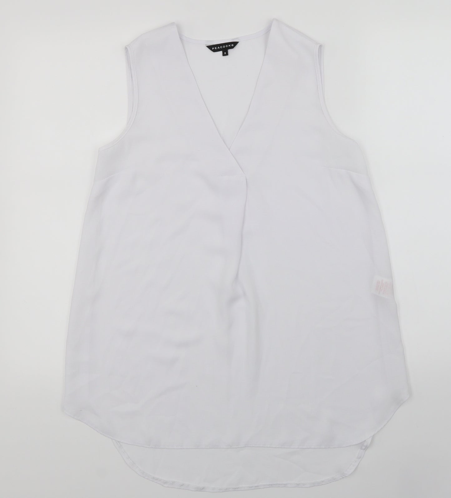 Peacocks Womens White   Camisole Tank Size 8
