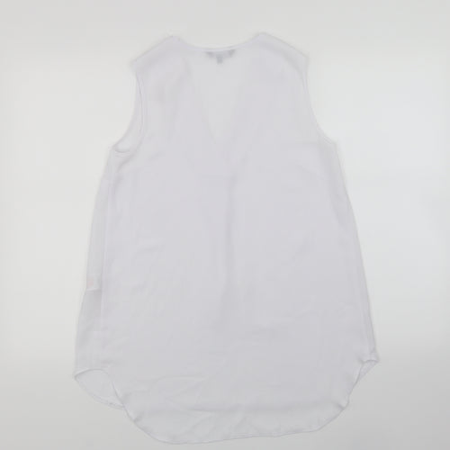 Peacocks Womens White   Camisole Tank Size 8