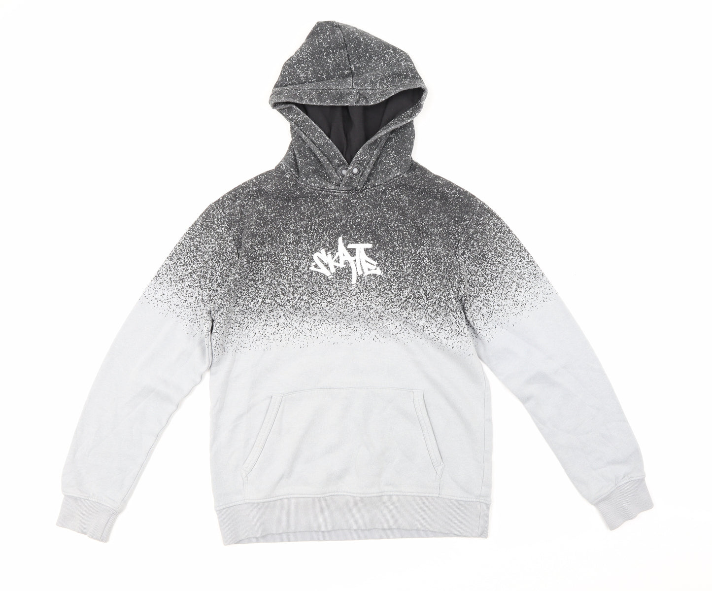 H & M Boys Grey   Pullover Hoodie Size 13-14 Years
