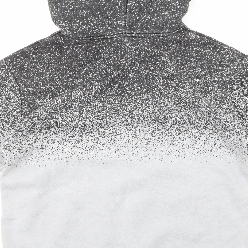 H & M Boys Grey   Pullover Hoodie Size 13-14 Years
