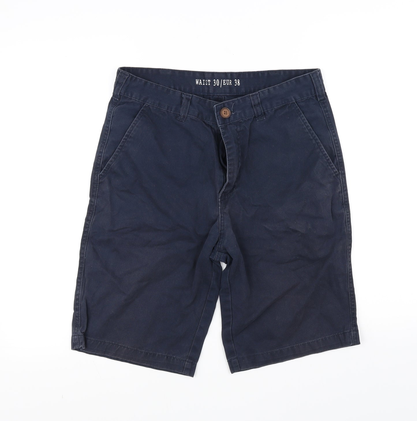 Cedar Wood State Mens Blue   Chino Shorts Size 30