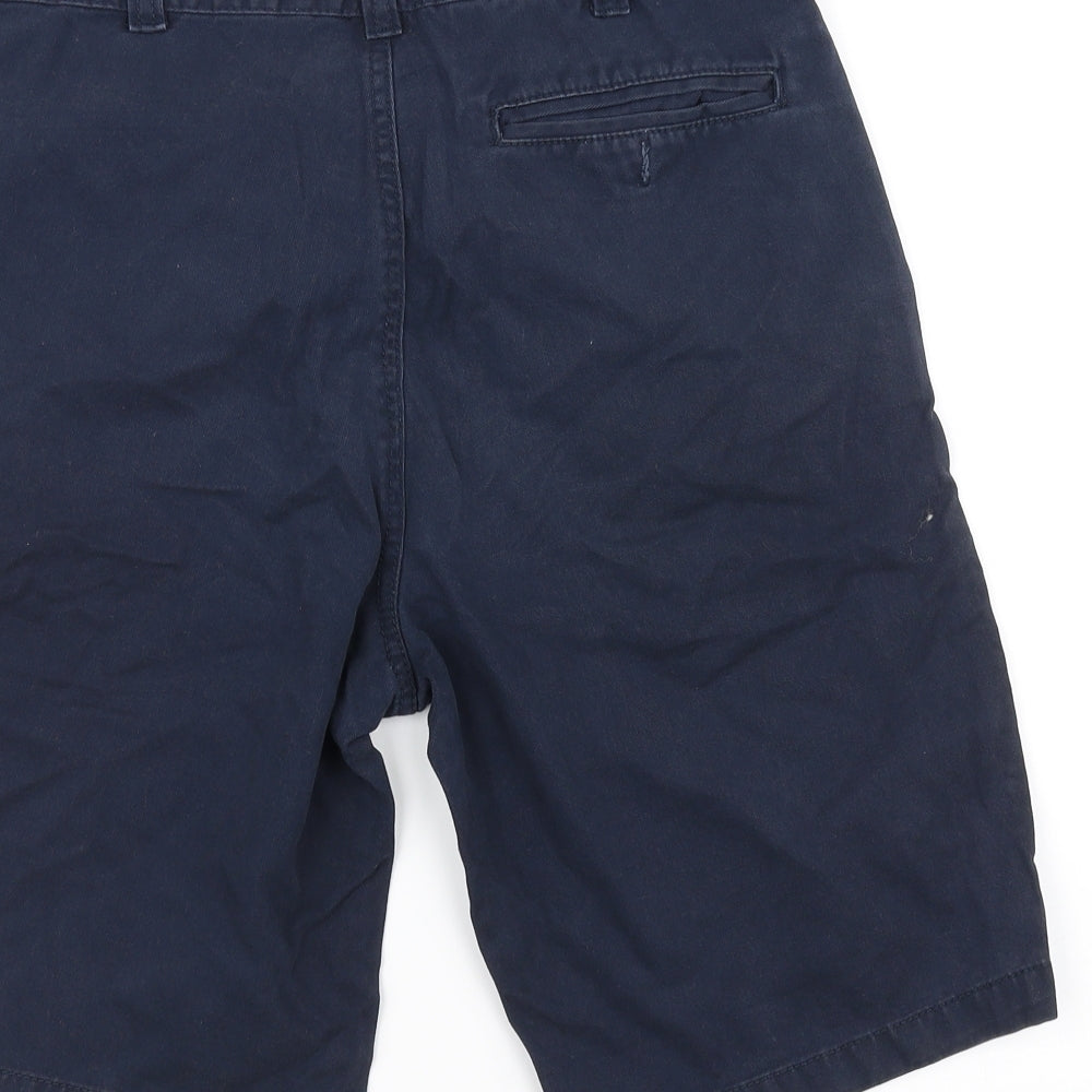 Cedar Wood State Mens Blue   Chino Shorts Size 30