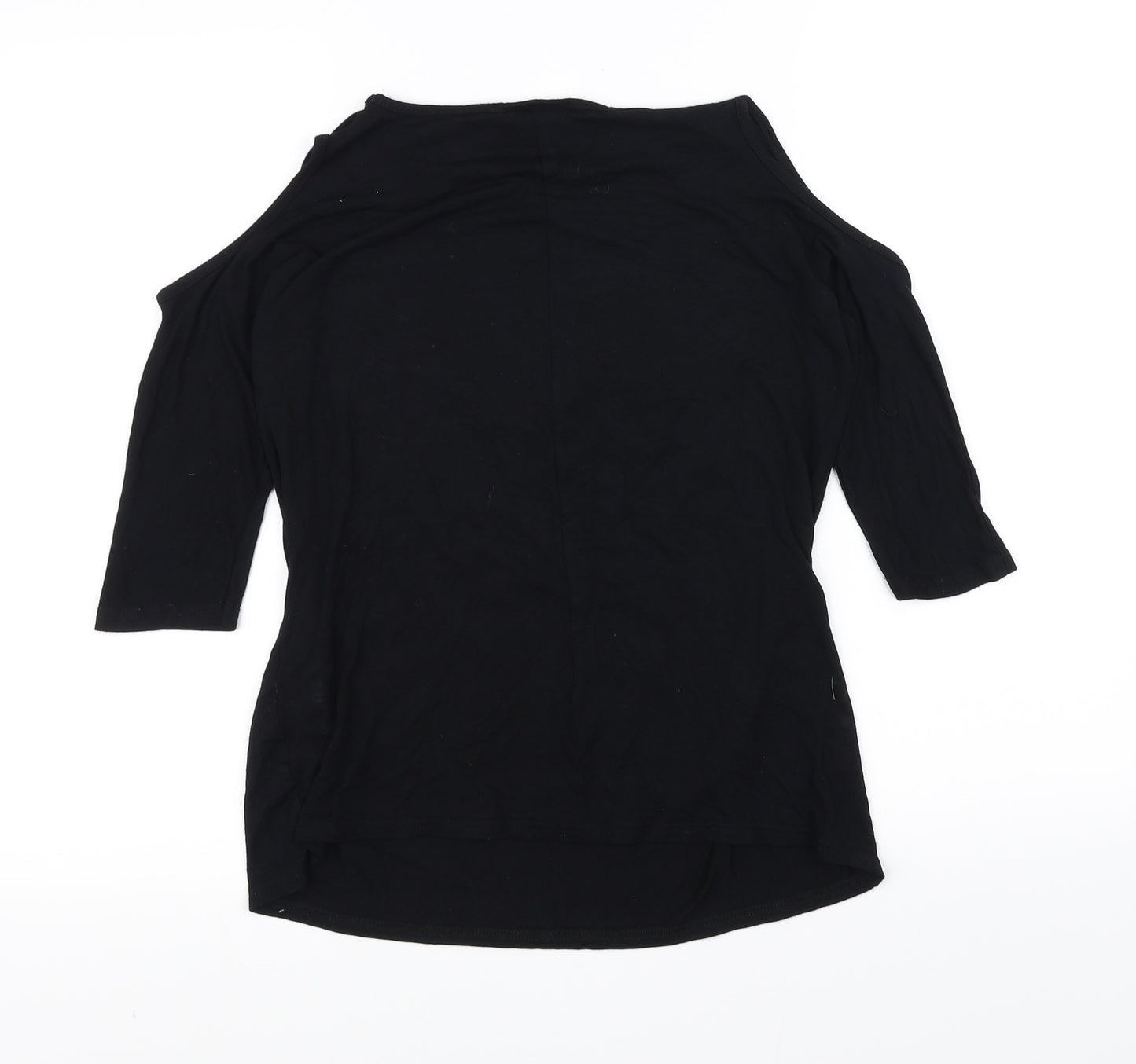 BHS Girls Black   Basic T-Shirt Size 12 Years