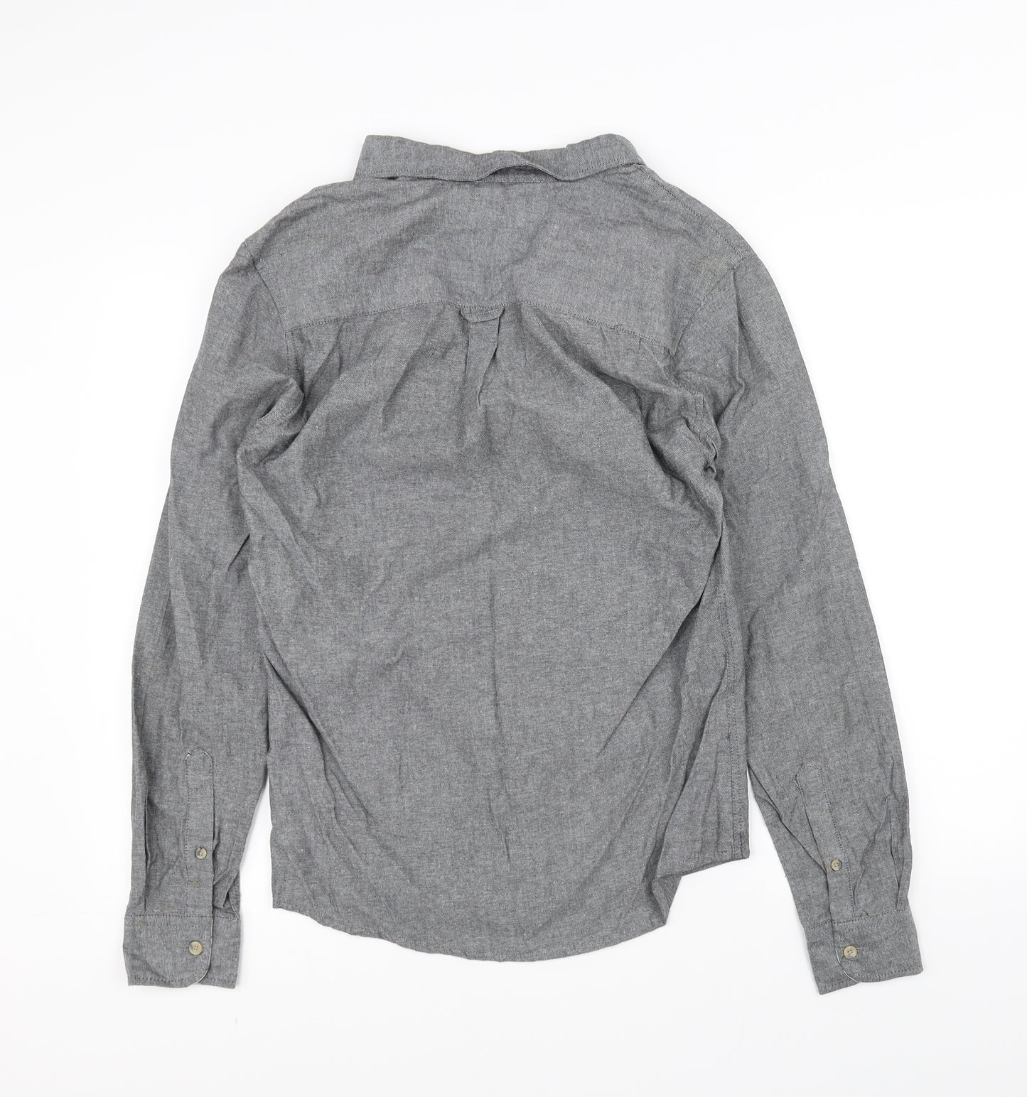 New Look Mens Grey    Dress Shirt Size S