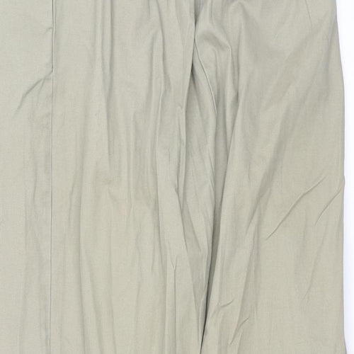 H&M Womens Beige   Cargo Trousers Size 8 L25 in