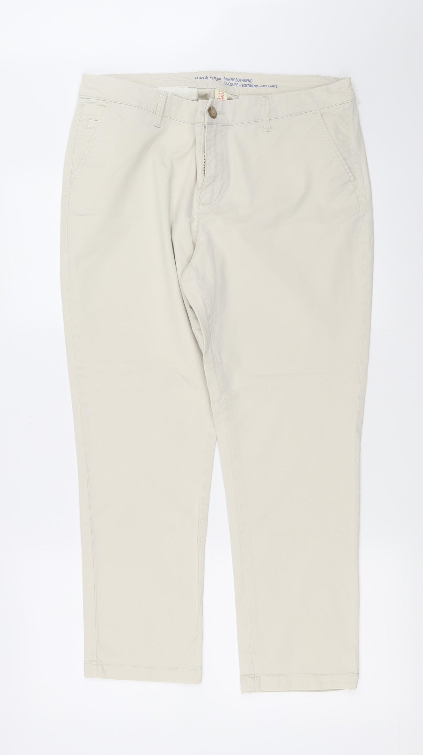 Gap Womens White   Straight Jeans Size 10 L24 in