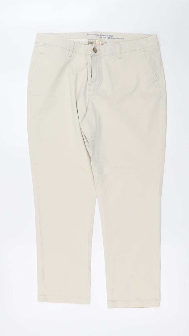 Gap Womens White   Straight Jeans Size 10 L24 in