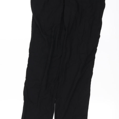 H&M Womens Black   Sweatpants Trousers Size 6 L28 in