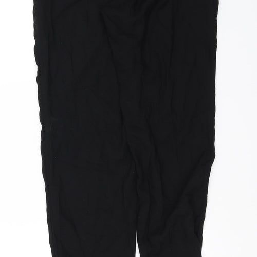 H&M Womens Black   Sweatpants Trousers Size 6 L28 in