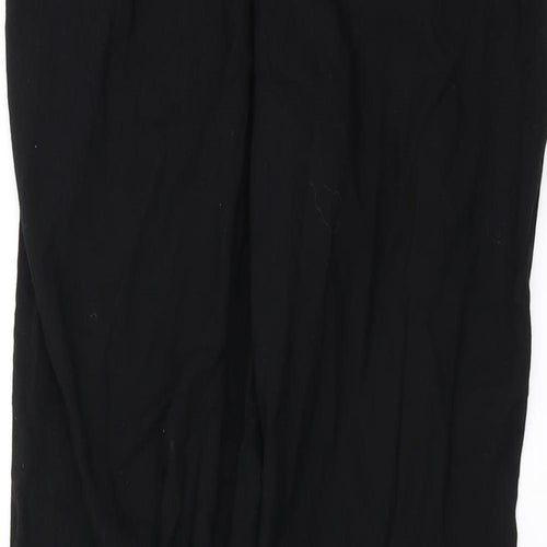 H&M Womens Black   Sweatpants Trousers Size 6 L28 in