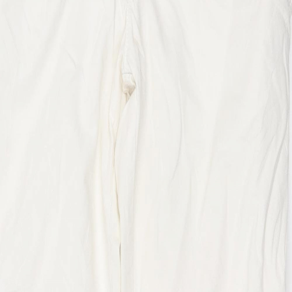 TALLY WEiJL Womens White   Straight Jeans Size 10 L30 in
