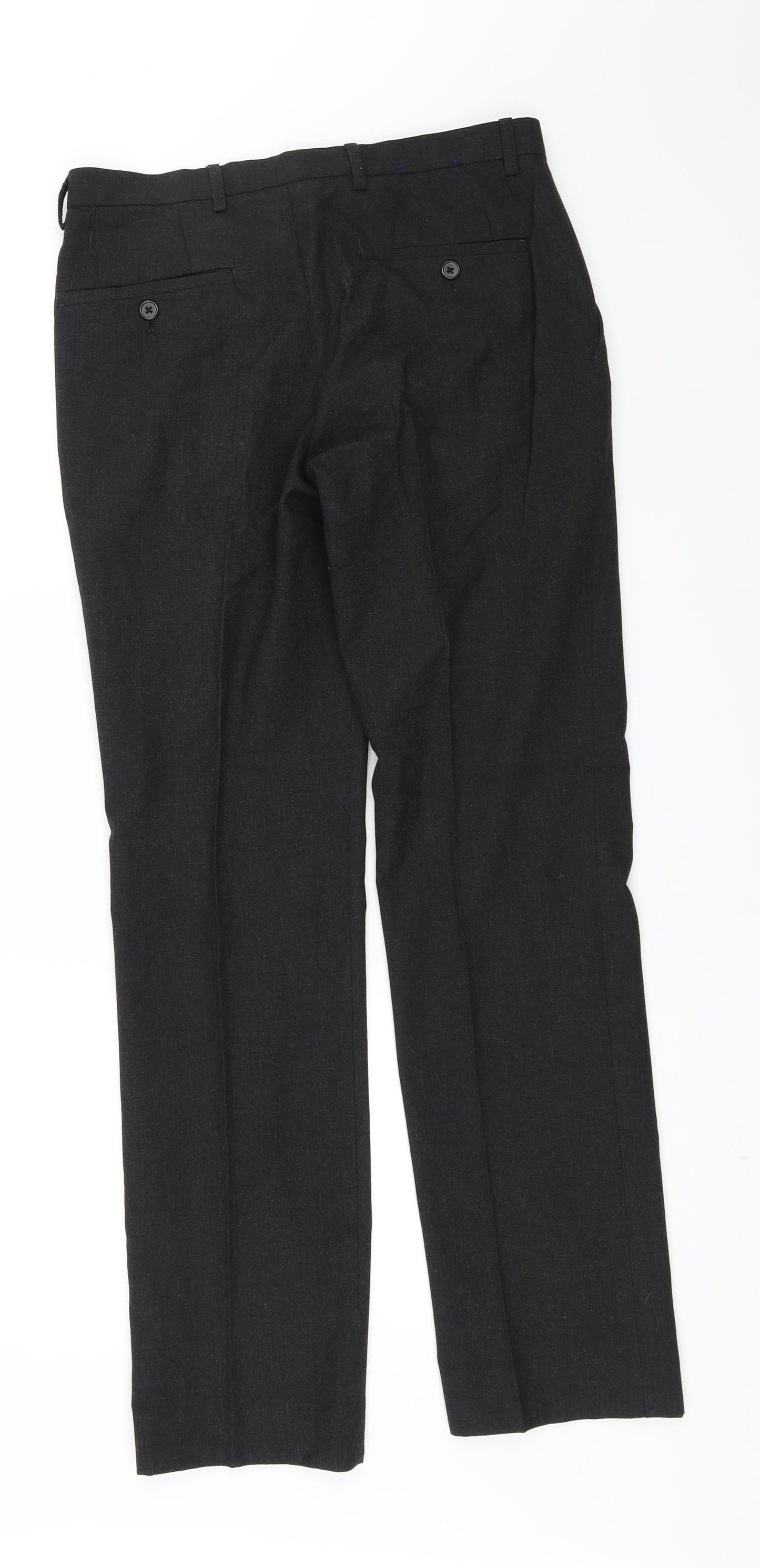 NEXT Mens Grey    Suit Trousers Size S L29 in