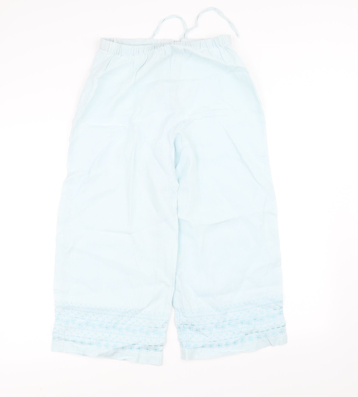 Marks and Spencer Womens Blue   Trousers  Size 10 L20 in