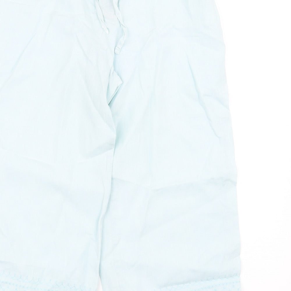 Marks and Spencer Womens Blue   Trousers  Size 10 L20 in