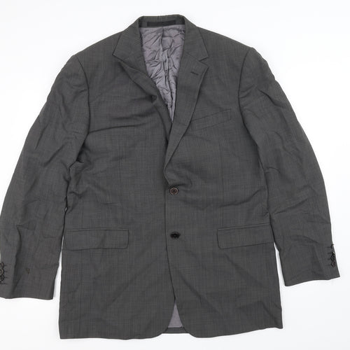 Marks and Spencer Mens Grey   Jacket Suit Jacket Size 42