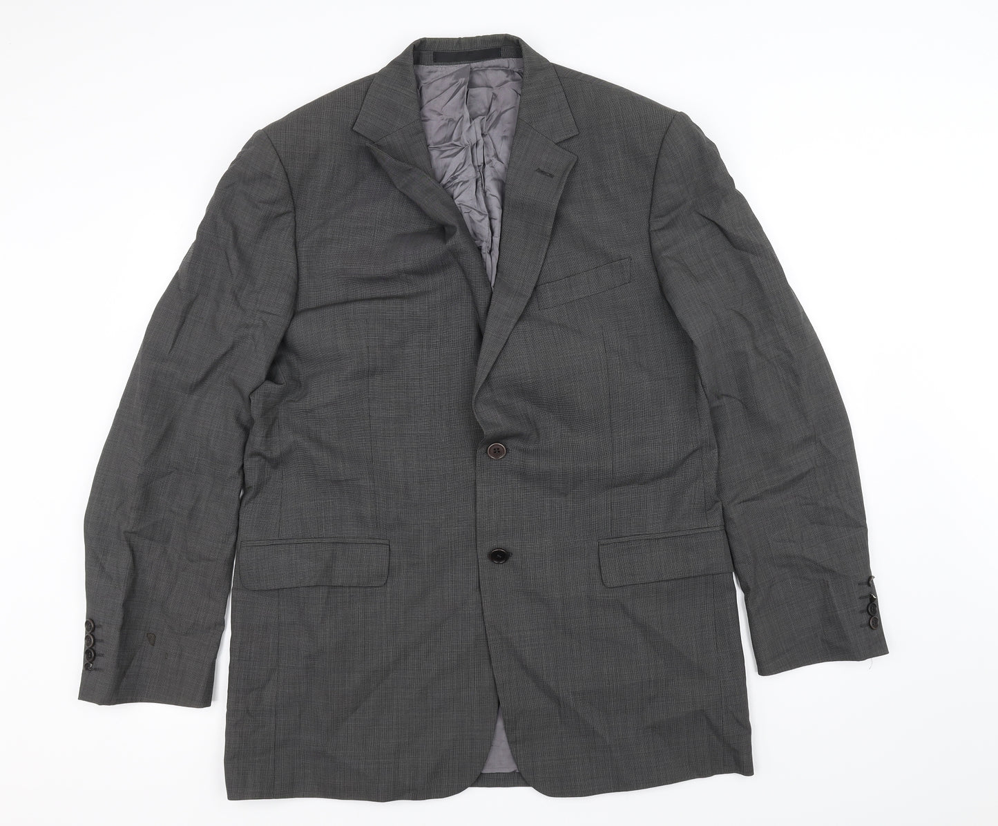 Marks and Spencer Mens Grey   Jacket Suit Jacket Size 42