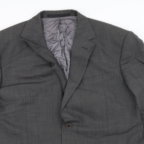 Marks and Spencer Mens Grey   Jacket Suit Jacket Size 42
