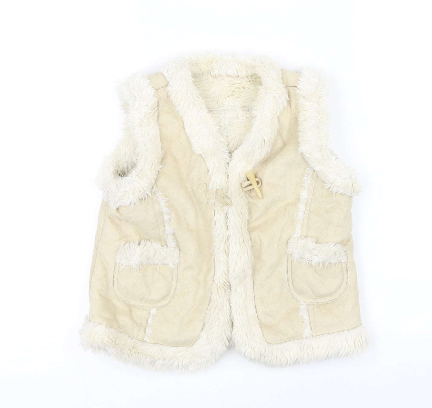 Mother care Girls White   Jacket  Size 6-7 Years
