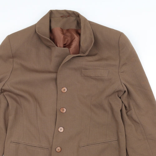 DEBINHAMS Womens Brown   Parka Coat Size 14