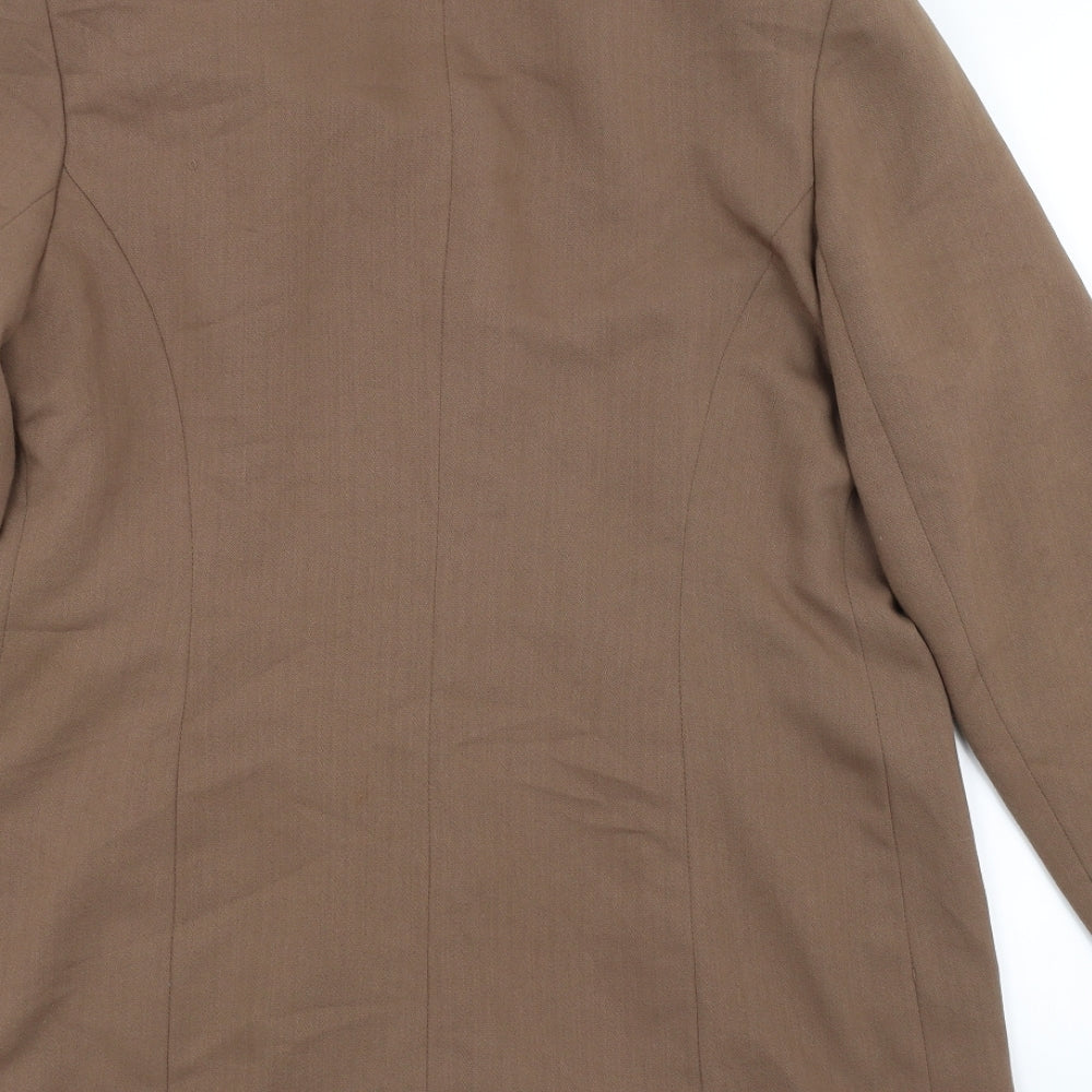 DEBINHAMS Womens Brown   Parka Coat Size 14