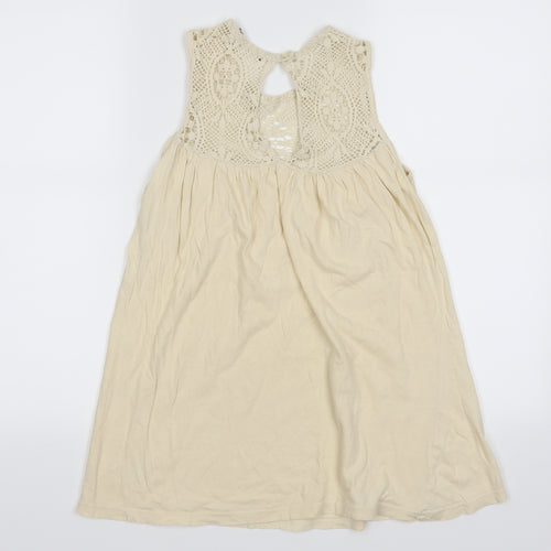 Atmosphere Womens Beige   Basic Blouse Size 8