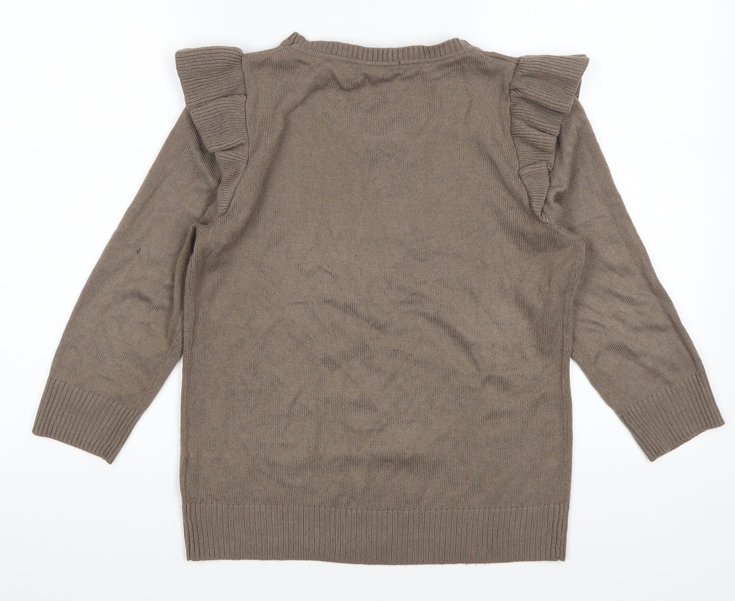 H&M Womens Brown   Pullover Jumper Size S