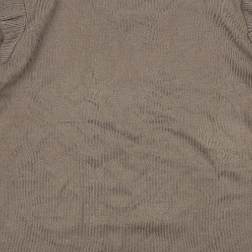 H&M Womens Brown   Pullover Jumper Size S