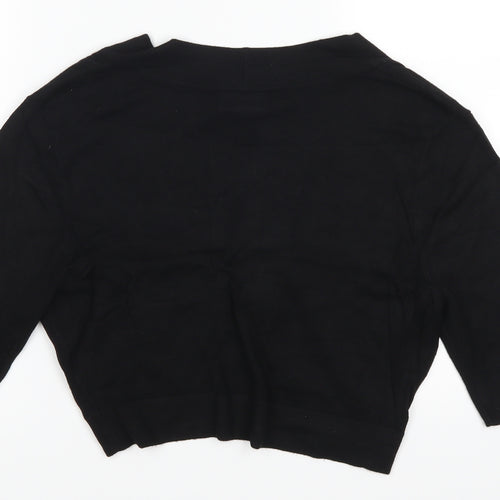 Wallis Womens Black   Cardigan Jumper Size M