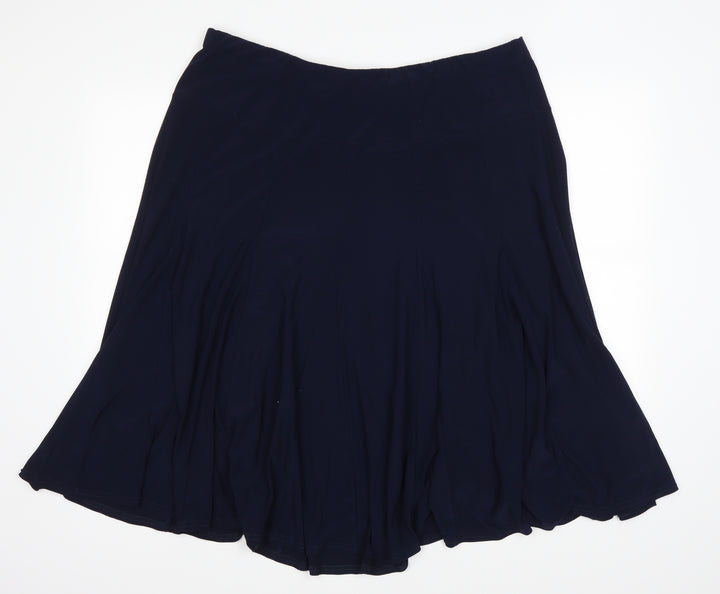 Special Collection Womens Blue   Skater Skirt Size 36 in