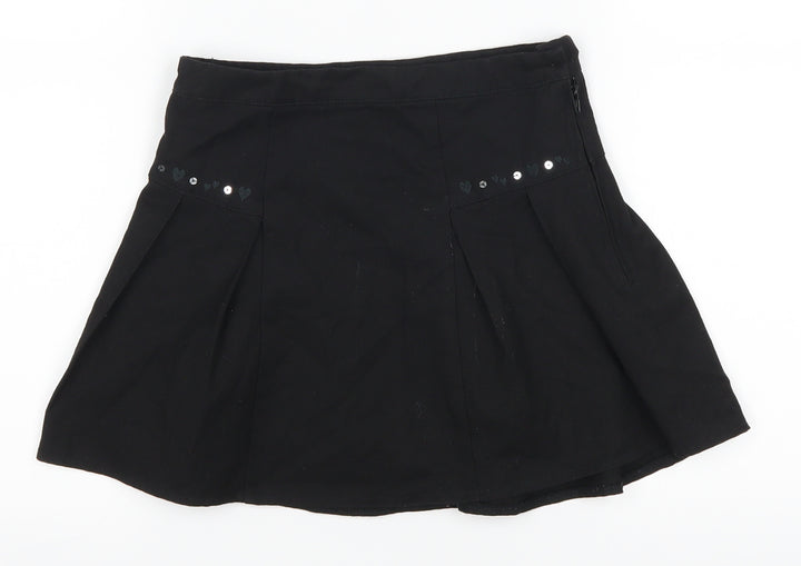NEXT Girls Black   Skater Skirt Size 5 Years