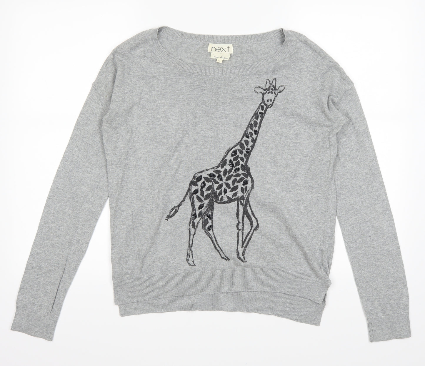 NEXT Womens Grey   Pullover Jumper Size 12
