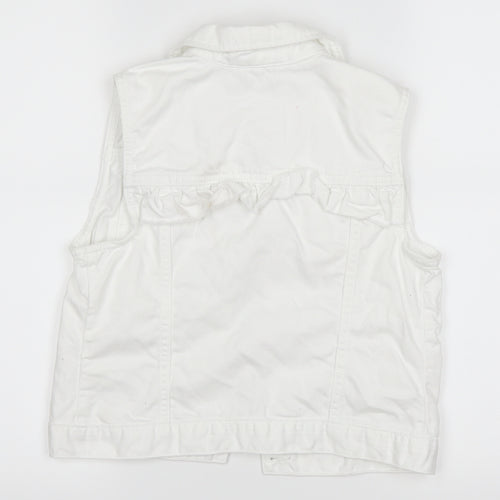 Gap Girls White   Jacket  Size XL