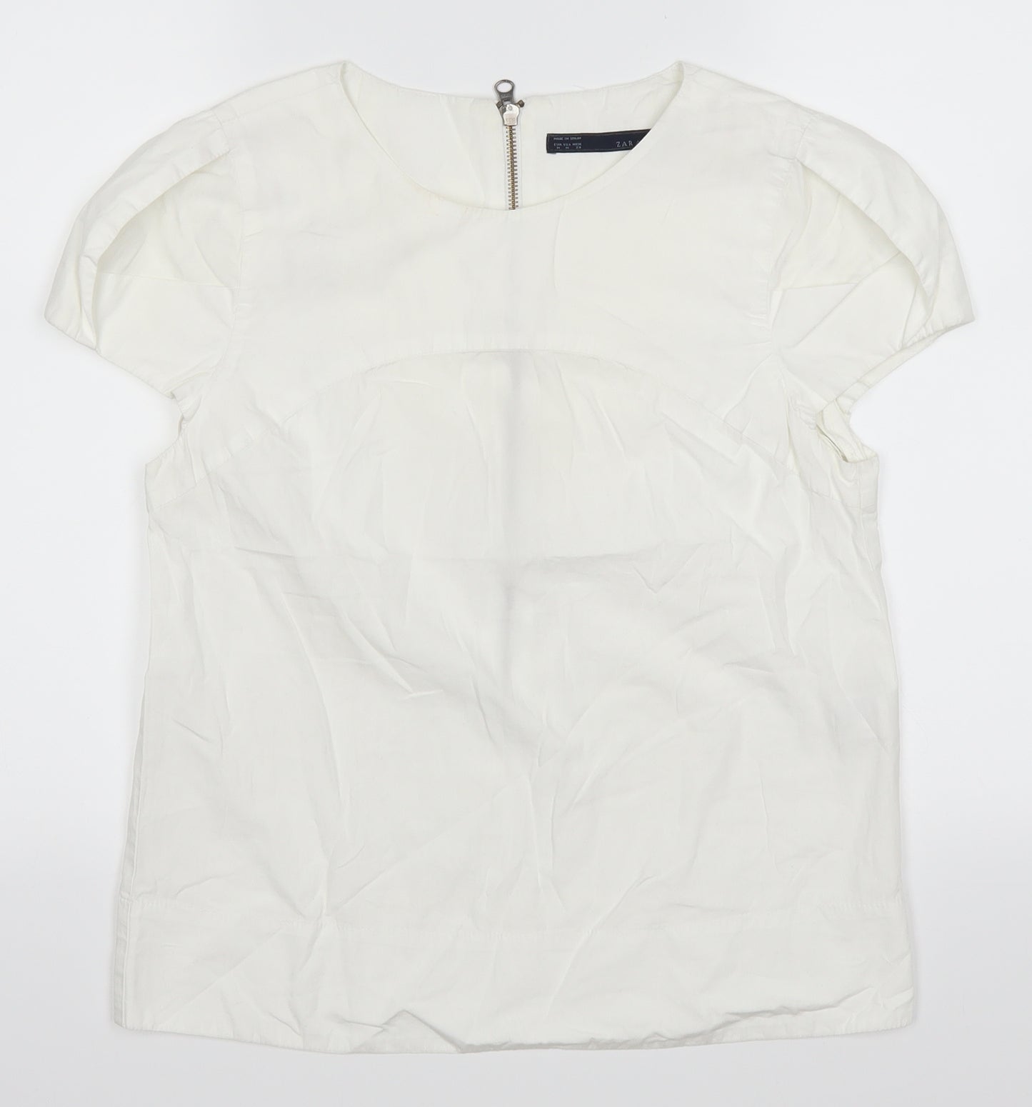 Zara Womens White   Basic  Size M