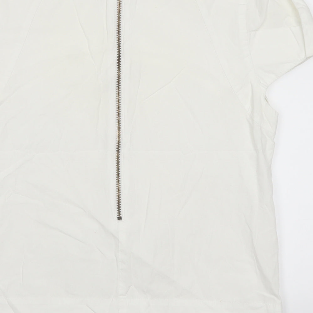 Zara Womens White   Basic  Size M
